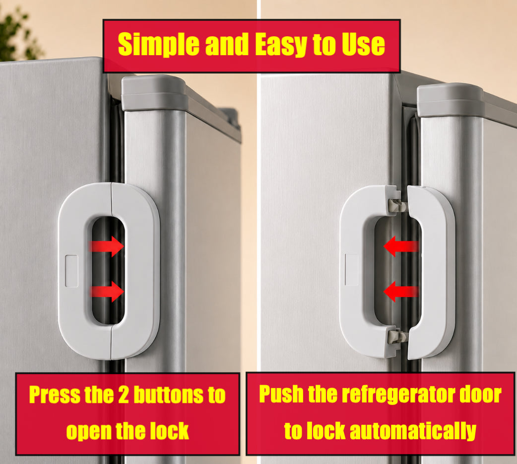 Child Safety Refrigerator Lock